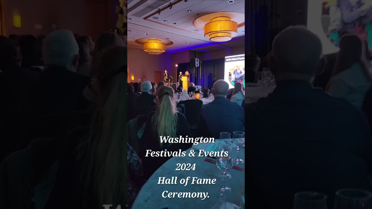 Washington Festivals and Events Association Hall of Fame Ceremony