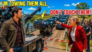 HOA Blocked My Bridge With 12 SUVs Then I Towed the Convoy Myself as the County Sheriff
