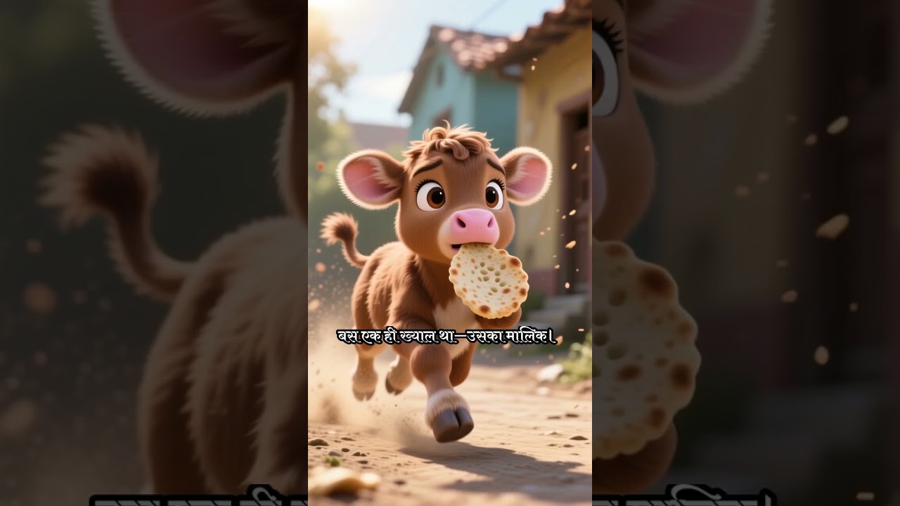 How's master is sick, how is he taking bread for him to eat grandfather hungry 😭 #ai#save#cow