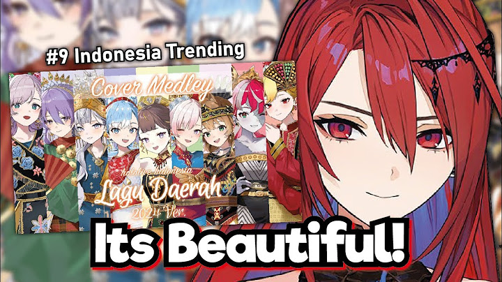 Elizabeth reacts to Hololive ID's Indonesian Folk music Medley!