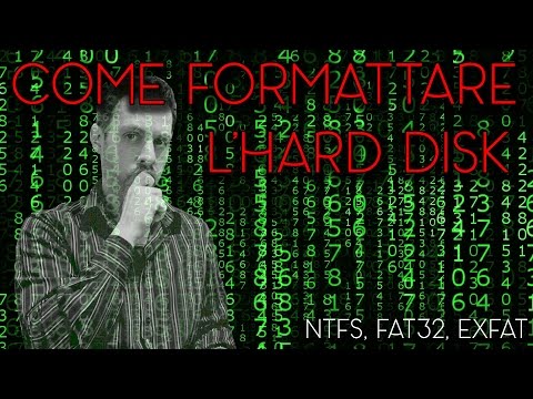 Video: Come Formattare Un Disco Con NTFS