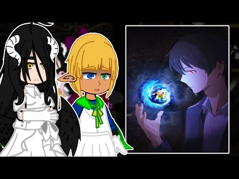 Overlord react to Wang ling | the daily life of the immortal king | Gacha react 🇺🇸🇧🇷