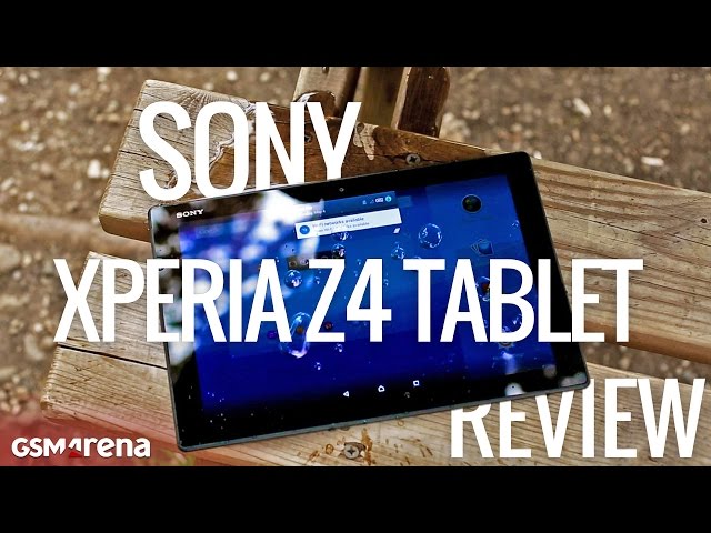 Sony Xperia Z4 Tablet review: the new netbook? - The Verge