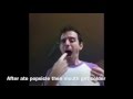 ASL funny story: Popsicle in her mouth, so FUNNY! subtitles included