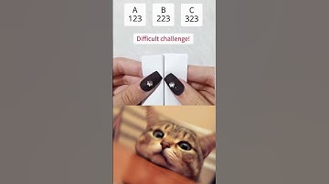 Only 1% Can Solve This Puzzle 🤯💀 #cat #memes #funny #bombastic #shorts #newmemes