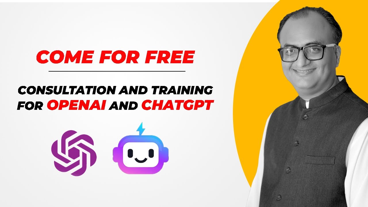 Thumbnail for Come For Free Consultation and Training For Open AI and ChatGPT