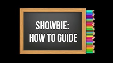 How to use Showbie