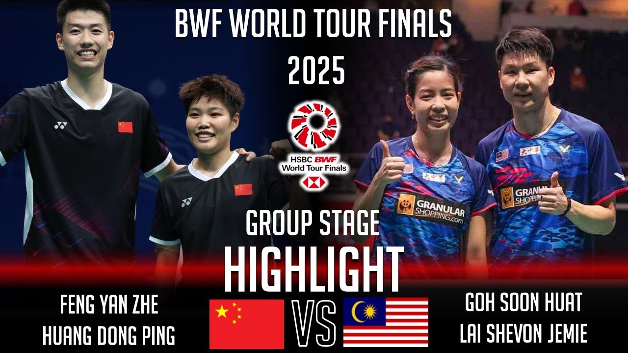 FENG Yan Zhe HUANG Dong Ping vs GOH Soon Huat LAI Shevon Jemie | World Tour Finals 2025 Badminton