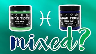 Lunar Tides BEETLE GREEN and BLUE VELVET | Pisces Mix Cycle 1