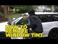 How To Remove Window Tint