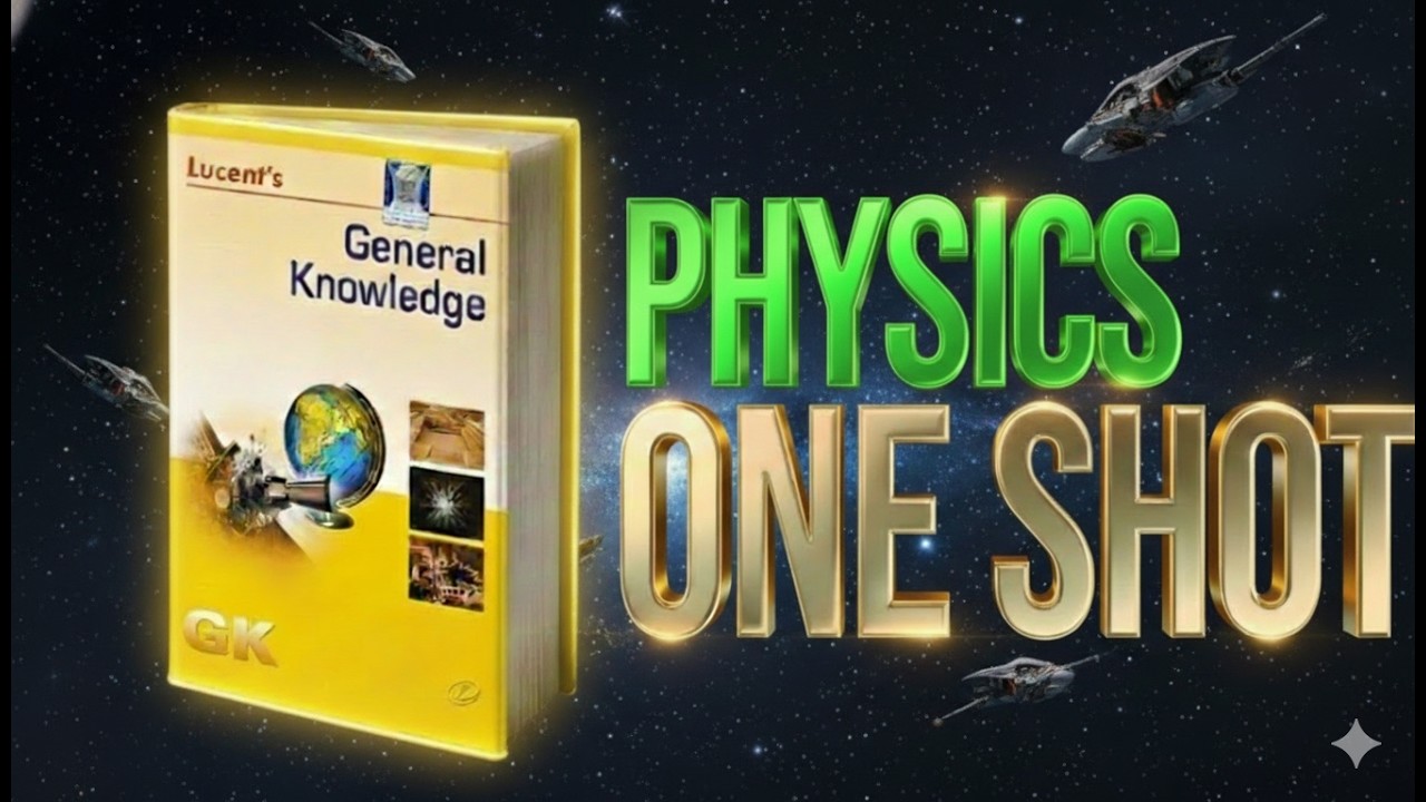 Lucent Physics One Shot Full Course 📘 | SSC • Railway • NTPC • Banking • BPSC