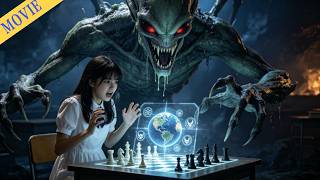 外星人降临逼校花玩死亡游戏，地球存亡全系于胜负！死亡威胁拉满#电影 #movie #奇幻 #film #精彩影视 #影视聚焦 #怪兽 #外星人 #horror #惊悚 #fighting screenshot 2