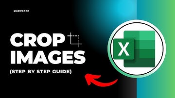 How to crop images in MS Excel (Quick And Easy)