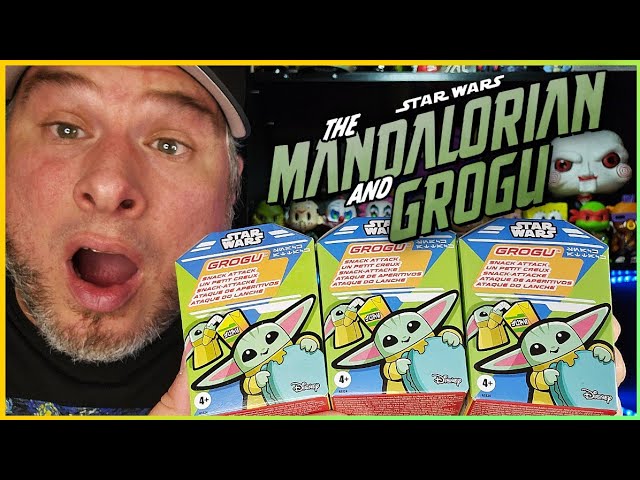 The Mandalorian Grogu Snack Attack Blind Box Unboxing Star Wars