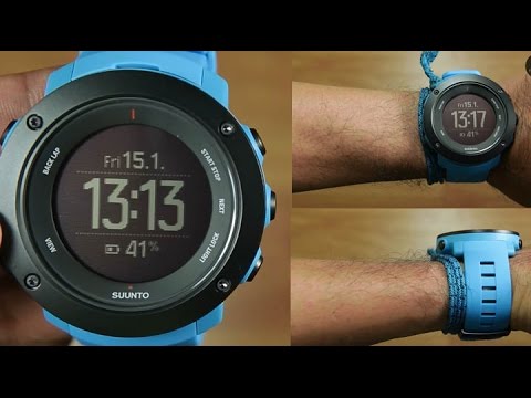 Suunto Ambit3 Vertical Blue HR - GPS WATCH : UNBOXING