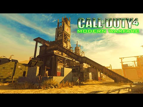 RUST from MODERN WARFARE 2 in CALL OF DUTY 4! (CoD4 Custom Maps)