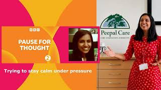 Pause for Thought -Trying to stay calm under pressure