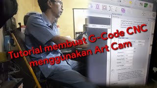 Cara membuat G-Code CNC Mach3 menggunakan ArtCam || DRTivi Studio