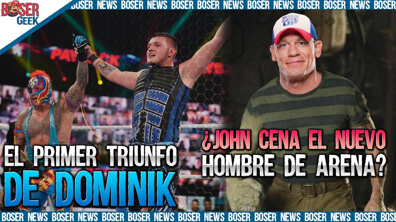 John Cena podría ser el hombre de arena, Dominik logró su