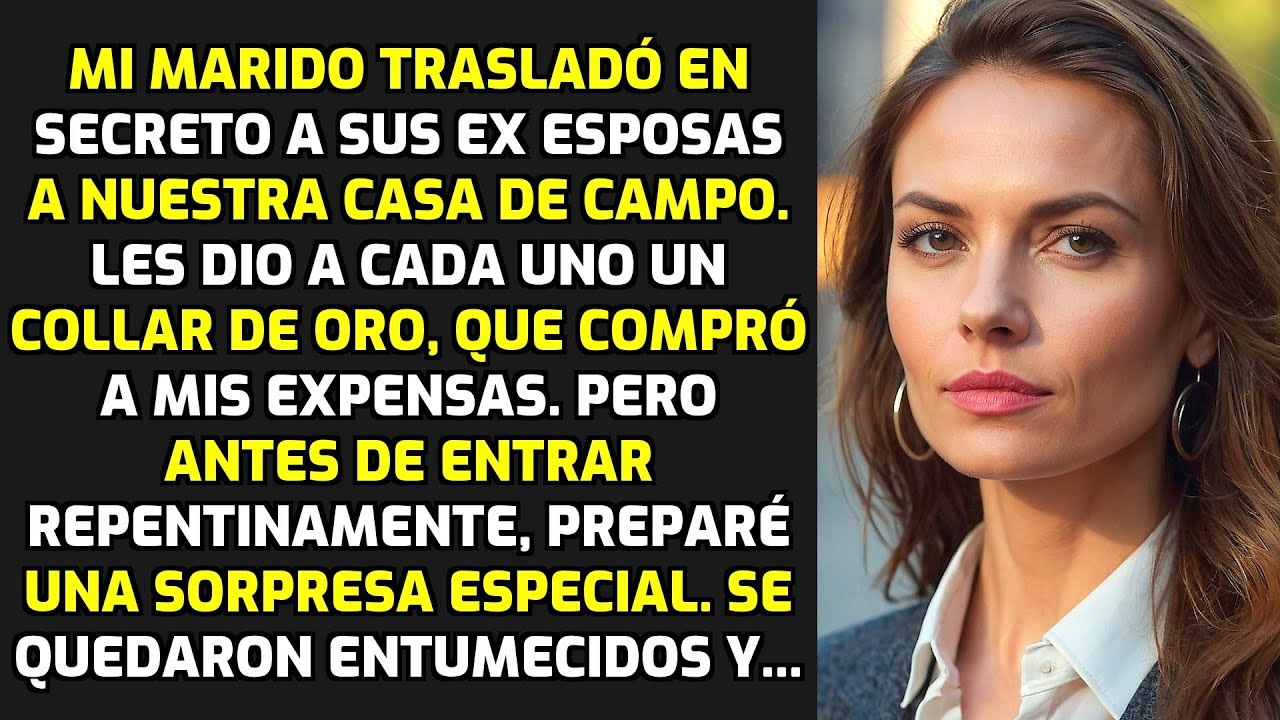 Mi Marido Trasladó En Secreto A Sus Ex Esposas A Nuestra Casa De Campo Y Luego... HISTORIAS LA VIDA