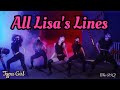All Lisa&#39;s Lines - Born Pink album