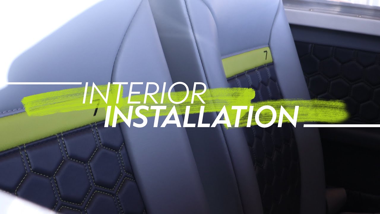 Установка интерьера экспериментального самолета, дополнительные испытательные полеты | EP125