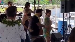 NCIS Hawai'i BTS - Cast dancing Hula
