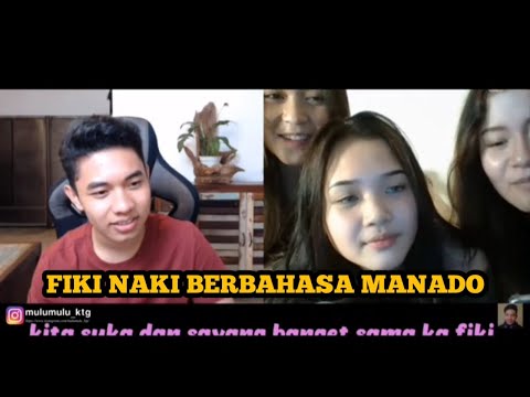 FIKI NAKI BERBAHASA MANADO DENGAN 3 ORANG CEWEK MANADO