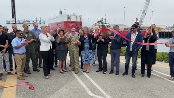 June 2021: History in the Making! Port Celebrates Completion of Deepening Project