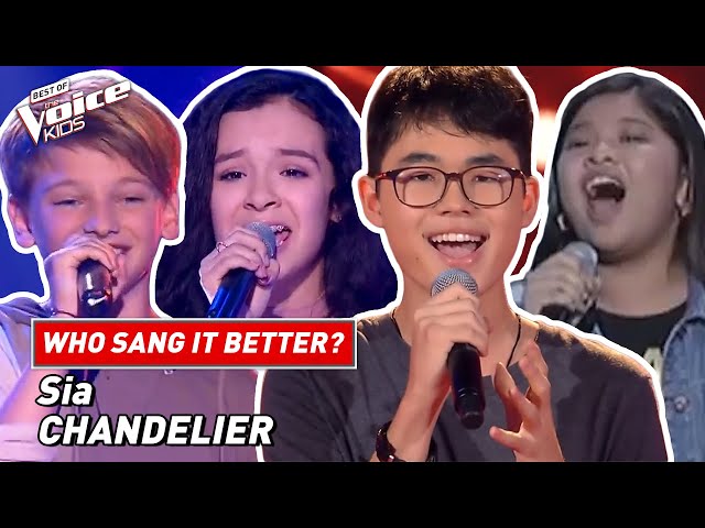 Who sang Sia's Chandelier the best? | The Voice Kids class=