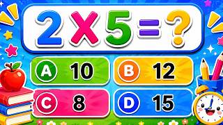 Multiplication Tables for Kids  Fun Math Quiz & Times Tables Practice