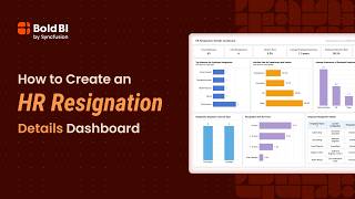 How to Create an HR Resignation Details Dashboard in Bold BI screenshot 2