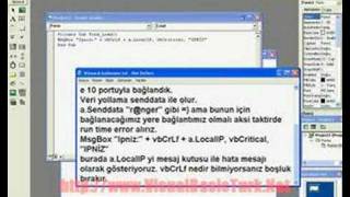 Vbde Winsock Kullanımı Visualbasicturk