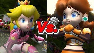 Mario Strikers Charged - Peach Vs. Daisy