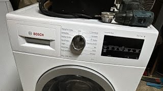 E20 error Bosch vario perfect seria 6 washing machine