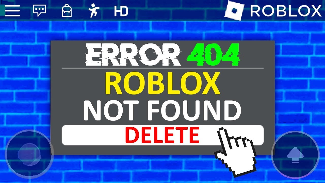 Error 404 Roblox Not Found Youtube