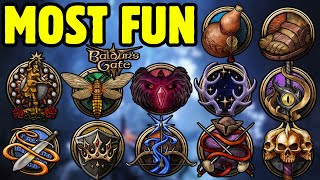 Famous MOST FUN NEW SUBCLASSES in Baldur's Gate 3 Patch 8 Profile