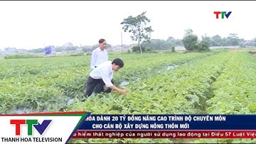 Thanh Hóa dành 20 tỷ đồng nâng cao trình độ chuyên môn cho cán bộ xây dựng nông thôn mới