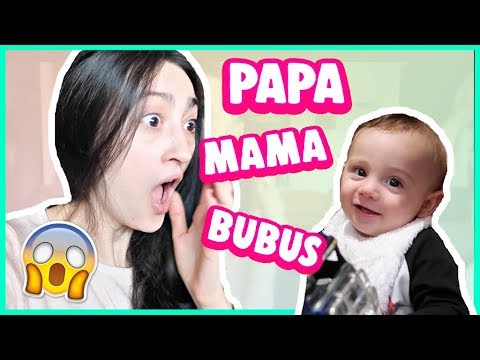 Primeras Palabras De Mi Bebe Con 6 Meses Vlogs Diarios Youtube