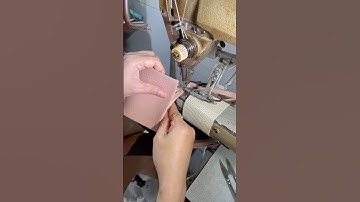 Cách tôi diễu nẹp khoá kéo miệng túi xách nhanh và dễ