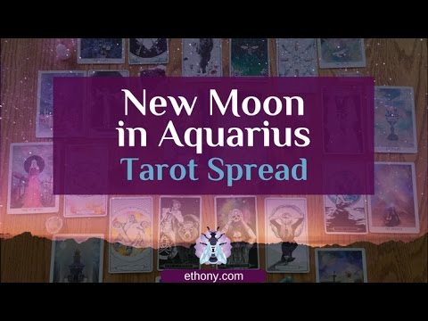 NEW MOON IN AQUARIUS - JANUARY 31ST / FEBRUARY 1ST, 2022