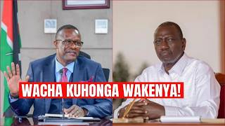 WACHA KUHONGA WAKENYA! ANGRY OWALO SHOCKS RUTO AFTER LECTURING HIM BADLY OVER BRIBERY!!!