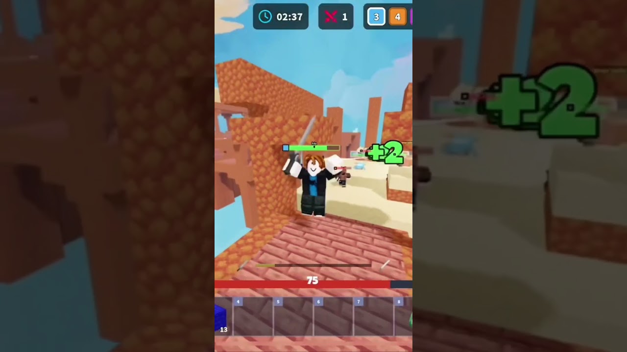 CRAZY GLITCH IN BEDWARS!