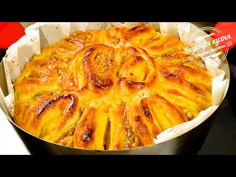 Лучший яблочный пирог с изюмом и орехами. Вкусный, просто восторг!