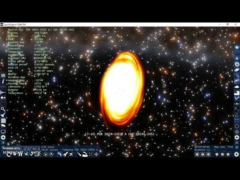 Space Engine Script - Neutron Star (PSR) Tour