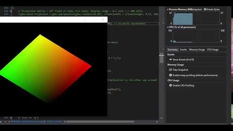 SDL with OpenGL experimentation