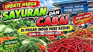 Harga Cabai Top,Sayuran Topinformasi Terbaru Pasar Induk Pare Kediri Hari Ini