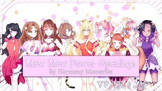 【Harmony Memories】Mew Mew Power : Openings