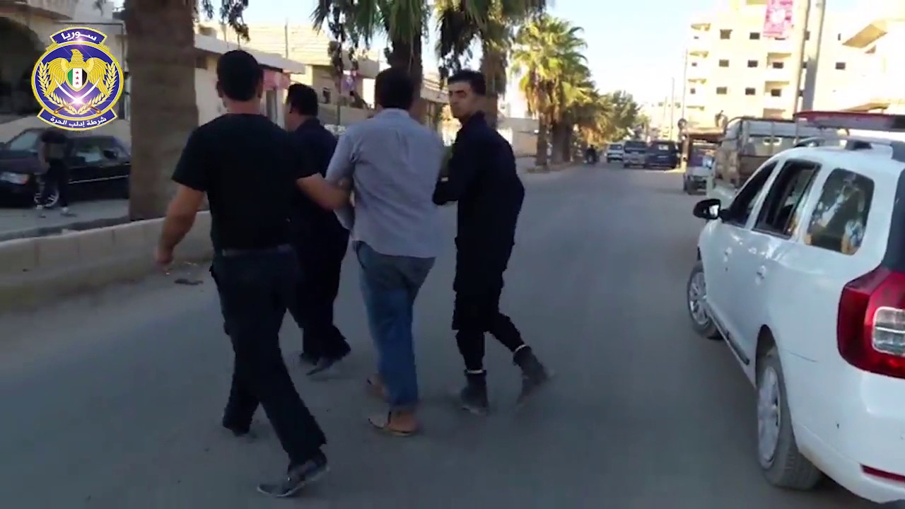#شرطة_إدلب_الحرة  القاء القبض على خلية لسرقة الدراجات النارية