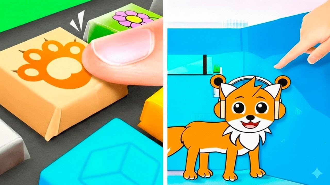 🐾🐈 Cat Sprunki Escape! 🙀✨ Paper Gamebook Adventure